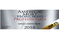 America’s Most Honored Professionals 2018